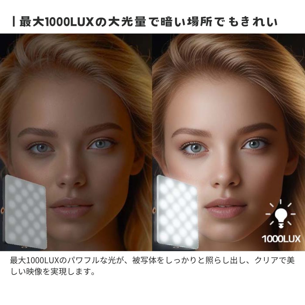 Soar ｜ Soar ソア 美顔ライト ** CLIP ** 2種類のクリップが付属 最大