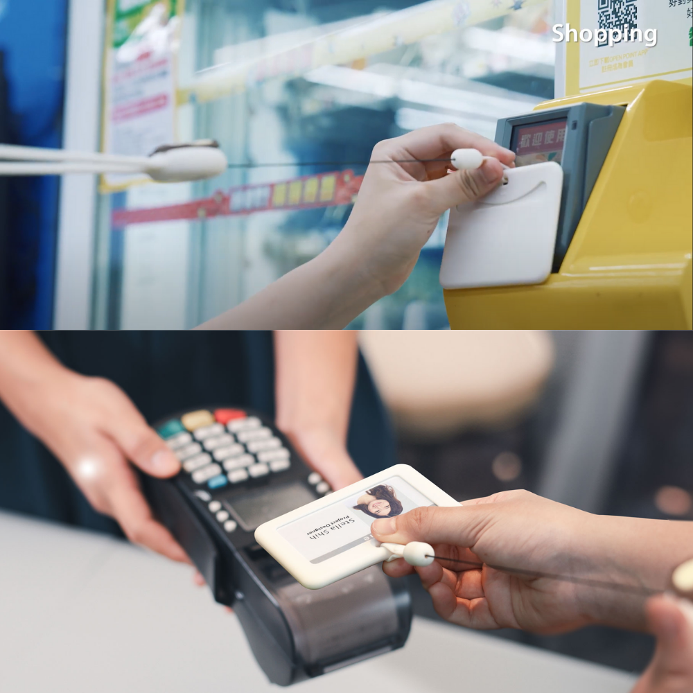 Bone リール式 IDカードホルダー 横向き シリコン 洗える ネックストラップ カードケース カードホルダー リトラクタブル バッジホルダーパスケース 軽量 お洒落 かわいい おしゃれ メンズ レディース ビジネスカジュアル 猫 ネームホルダー 首掛け タッチ決済 社員証 キャラクター 通勤 通学 改札 会計