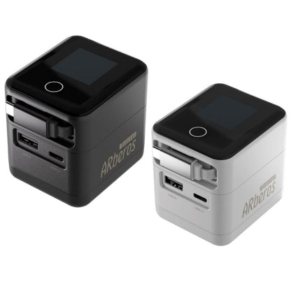 （2月25日発売）デジタルエアベロス Digital ARberos PD70W対応 ３台同時充電対応 PD PPS対応 3台同時充電 巻き取り式 Type-Cケーブル 液晶ディスプレイ アニメーション 急速充電 iPhone 新生活 アイパッド パワフル 旅行 ノートパソコン AC70CCA エアリア