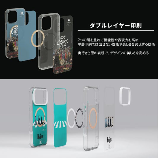 The Beatles 【日本国内公式ライセンス商品】 With The Beatles iPhone Case iPhone17Pro iPhone17ProMax iPhone Air iPhone16Pro iPhone16ProMax ビートルズ M.Craftsman エムクラフトマン