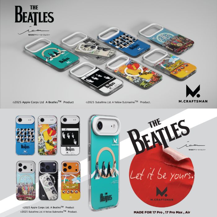 The Beatles 【日本国内公式ライセンス商品】 With The Beatles iPhone Case iPhone17Pro iPhone17ProMax iPhone Air iPhone16Pro iPhone16ProMax ビートルズ M.Craftsman エムクラフトマン