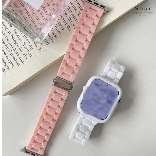 Soar｜ candy キャンディ｜Soar ソア アップルウォッチバンド【40mm/41mm】対応 candy キャンディ GL-AWB002 サイズ調整用コマ調整キット付属 可愛い かわいい POP カラフルフェミニン 腕時計 時計 ベルト バンド レディース スマートウォッチ プレゼント apple watch series1.2.3.4.SE.5.6.7.8