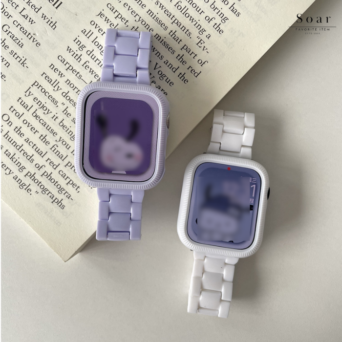 Soar｜ candy キャンディ｜Soar ソア アップルウォッチバンド【40mm/41mm】対応 candy キャンディ GL-AWB002 サイズ調整用コマ調整キット付属 可愛い かわいい POP カラフルフェミニン 腕時計 時計 ベルト バンド レディース スマートウォッチ プレゼント apple watch series1.2.3.4.SE.5.6.7.8