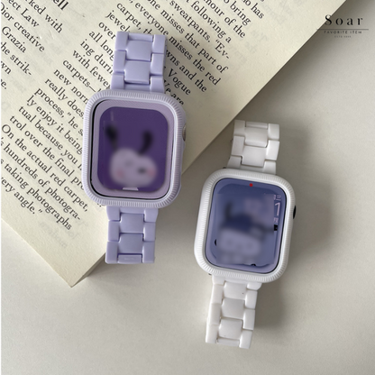 Soar｜ candy キャンディ｜Soar ソア アップルウォッチバンド【40mm/41mm】対応 candy キャンディ GL-AWB002 サイズ調整用コマ調整キット付属 可愛い かわいい POP カラフルフェミニン 腕時計 時計 ベルト バンド レディース スマートウォッチ プレゼント apple watch series1.2.3.4.SE.5.6.7.8