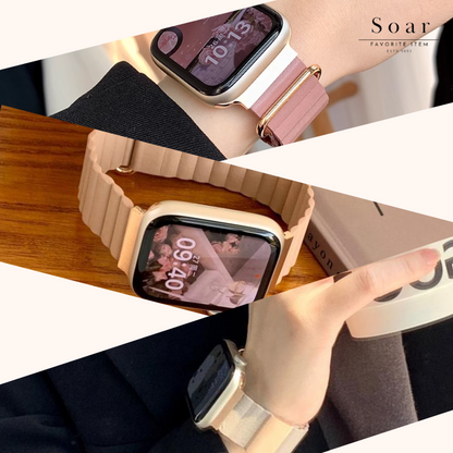 Soar｜Grace グレイス｜Soar ソア アップルウォッチバンド【38mm/40mm/41mm】対応 Grace グレイス gl-awb003 マグネット スモーキー かわいい フェミニン ベルト バンド レディース ブランド プレゼント くすみ 上品 大人っぽい 落ち着いた 品 クラシカル apple watch series1.2.3.4.SE.5.6.7.8