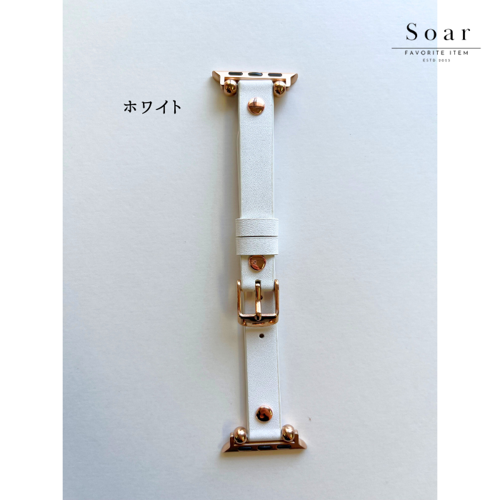 Soar｜Lgacy レガシー｜ソア アップルウォッチバンド【38mm/40mm/41mm】対応 Lgacy レガシー GL-AWB005 細め 華奢 ビンテージ シック 可愛い かわいい フェミニン 腕時計 時計 ベルト バンド レディース スマートウォッチ プレゼント apple watch series1.2.3.4.SE.5.6.7.8 38mm 40mm 41mm