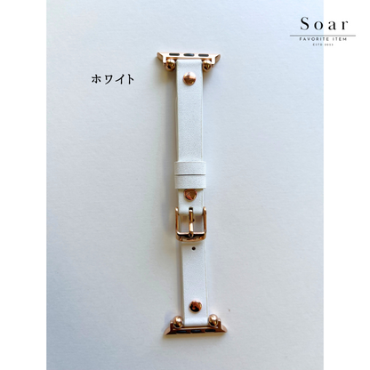 Soar｜Lgacy レガシー｜ソア アップルウォッチバンド【38mm/40mm/41mm】対応 Lgacy レガシー GL-AWB005 細め 華奢 ビンテージ シック 可愛い かわいい フェミニン 腕時計 時計 ベルト バンド レディース スマートウォッチ プレゼント apple watch series1.2.3.4.SE.5.6.7.8 38mm 40mm 41mm
