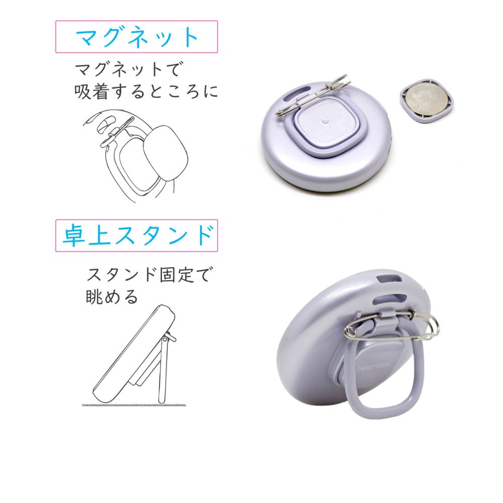 【GIF動画対応】推しデジバッジ デジタル缶バッジ 1.8インチ IPS液晶 ワイヤレス転送 Bluetooth 推し活 痛バッグ タッチ切替 マグネット スタンド搭載