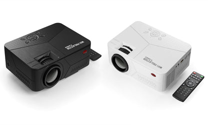 エアリア  LEDプロジェクター 第３世代 PJHD03B ワイヤレス接続 LED プロジェクター 三脚付属 小型 最大150インチ相当 大画面 フルHD 内蔵スピーカー 2500ルーメン 明るい スマホ ゲーム機器 パソコン DVDプレーヤー接続可 LED PROJECTOR3