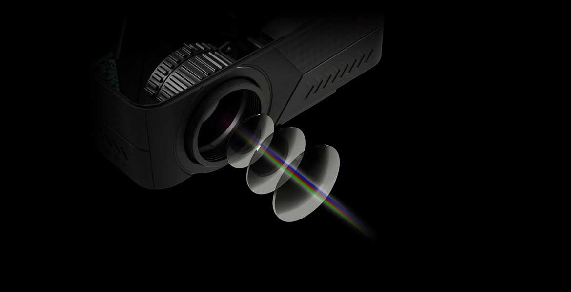 エアリア  LEDプロジェクター 第３世代 PJHD03B ワイヤレス接続 LED プロジェクター 三脚付属 小型 最大150インチ相当 大画面 フルHD 内蔵スピーカー 2500ルーメン 明るい スマホ ゲーム機器 パソコン DVDプレーヤー接続可 LED PROJECTOR3