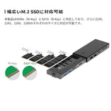 【予約3月19日発売】エアリア M.2 SSD搭載可能な外付けマルチアダプター【MULTI COMBO ADAPTER "Type One" / SD-CMULTIM2】 USB2ポート 増設 拡張 USB3.1 Gen2 高速転送 SD-CMULTIM2