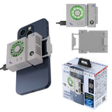 【メーカー直販店】 エアリア 室外機 スマホ冷却 ペルチェ素子 広範囲でスマホを冷却 スマホ冷却 スマホクーラー ホールド式 LED表示で冷却を実感 温度表示 半導体冷却 熱落ち ラグ防止 簡単取付 ユニーク 面白ガジェ 変わり種 白物家電 遊び心 MS-COOLG5