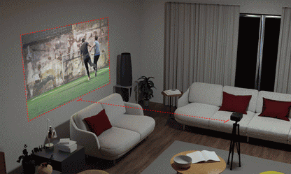 エアリア  LEDプロジェクター 第３世代 PJHD03B ワイヤレス接続 LED プロジェクター 三脚付属 小型 最大150インチ相当 大画面 フルHD 内蔵スピーカー 2500ルーメン 明るい スマホ ゲーム機器 パソコン DVDプレーヤー接続可 LED PROJECTOR3