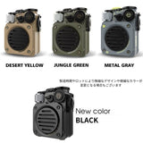 【direct！choice】MUZEN ミューゼン Wild mini Gen2 第二世代 TypeC充電 コンパクト ワイヤレス スピーカー Bluetooth ポータブル 防水 IPX5 ミリタリー アウトドア 防水 ソロ タフ 頑丈 キャンプ グランピング SOS フラッシュライト 最大6時間連続再生 ミューゼン ワイルドミニ