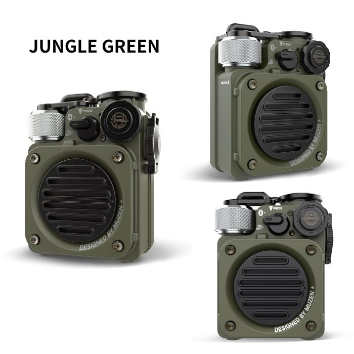 MUZEN Wild Mini 第2世代　Bluetoothスピーカー　グリーン direct！choice】MUZEN ミューゼン Wild mini Gen2 第二世代