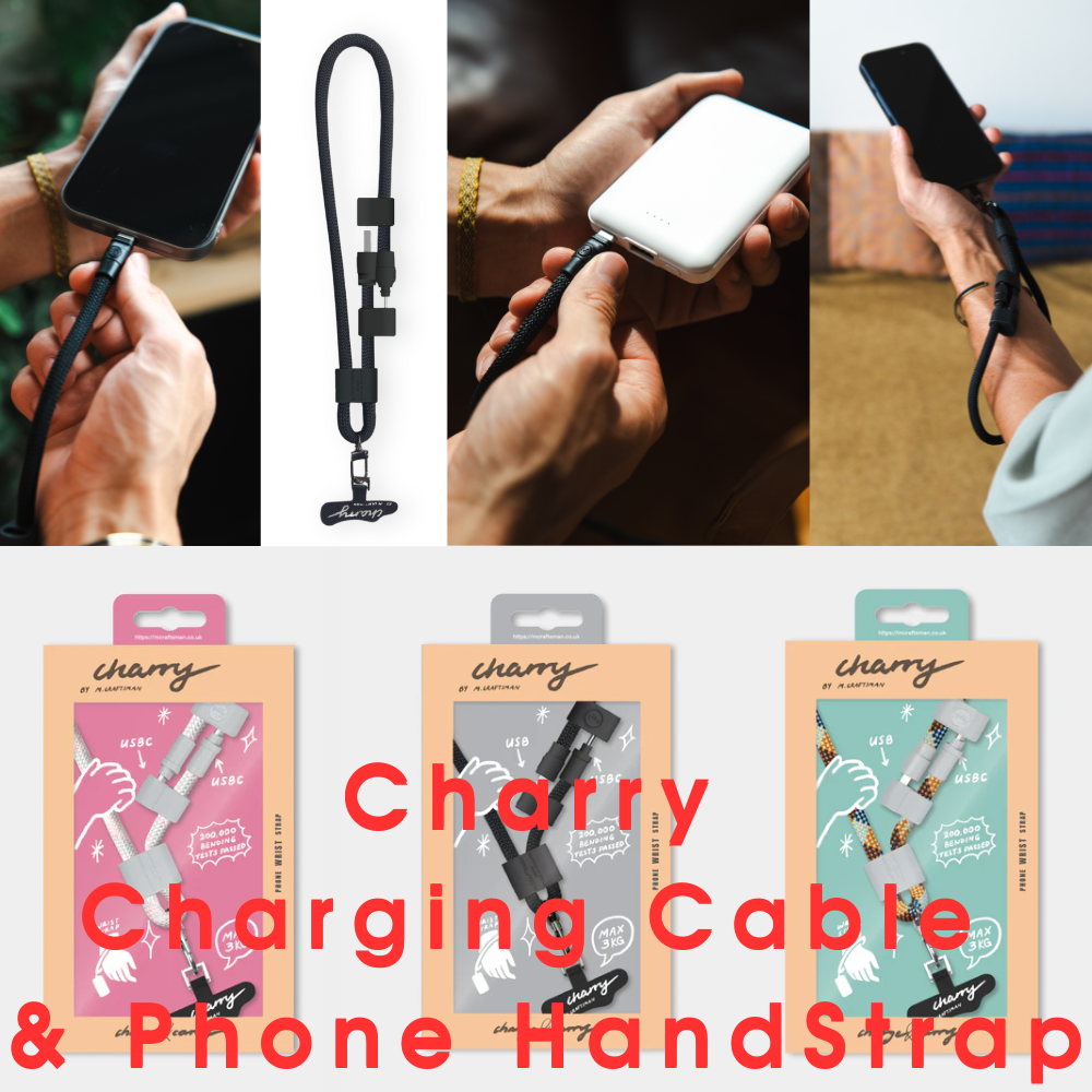 【訳あり/アウトレット】M.Craftsman エムクラフトマン Charry チャーリー 充電ケーブル内蔵 ストラップ ストラップカード S+SC ネック ショルダー ハンドストラップ ストラップ付属 首かけ ネックストラップ ハンズフリー おしゃれ かわいい かっこいい スマホショルダー ガジェット 便利グッズ タイプC クラフトマン (コピー)