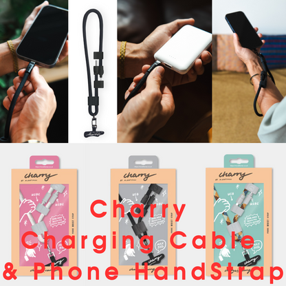 【訳あり/アウトレット】M.Craftsman エムクラフトマン Charry チャーリー 充電ケーブル内蔵 ストラップ ストラップカード S+SC ネック ショルダー ハンドストラップ ストラップ付属 首かけ ネックストラップ ハンズフリー おしゃれ かわいい かっこいい スマホショルダー ガジェット 便利グッズ タイプC クラフトマン (コピー)