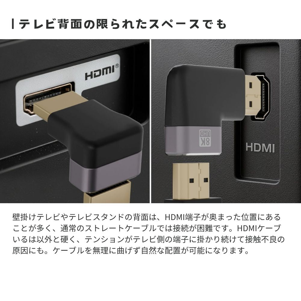 エアリア 世田谷電器 HDMI 中継 角度変更 北沢シリーズ 8K60fps 対応