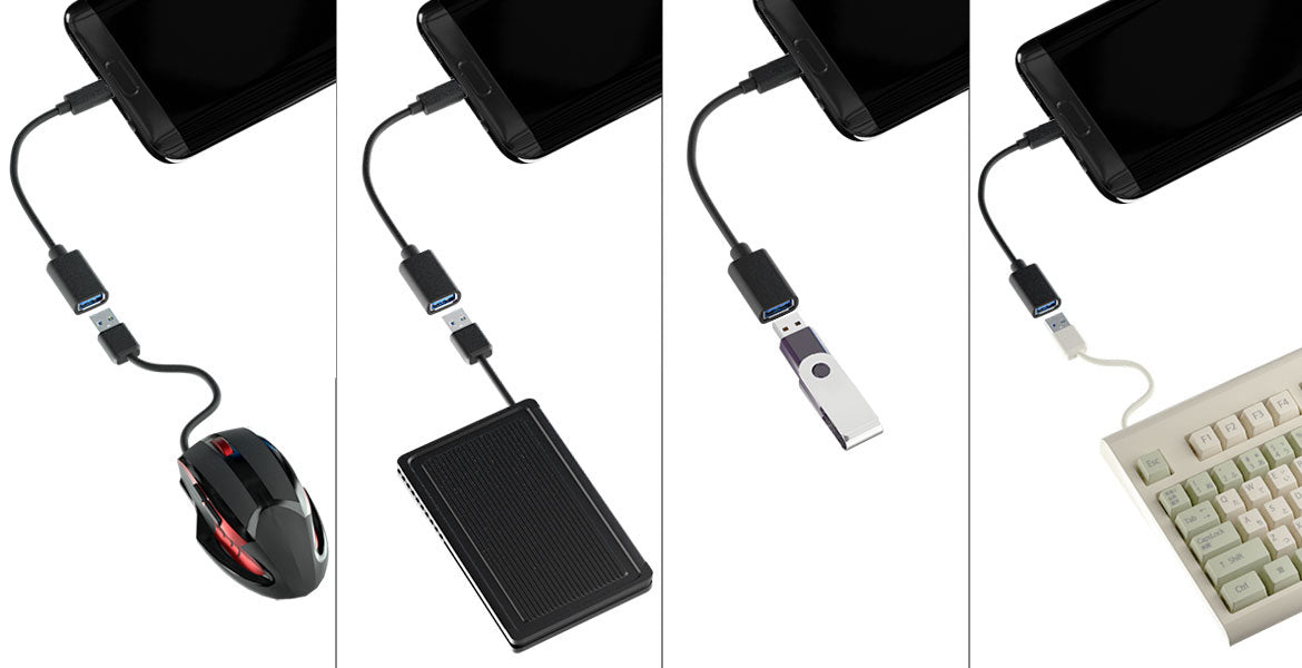 エアリア 池尻3丁目 世田谷電器シリーズ TypeC USB 3.1 ホストケーブル OTG Windows Mac Android ipad AR-CHOS65