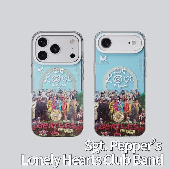 【予約10月下旬入荷予定】The Beatles 【日本国内公式ライセンス商品】 Sgt. Pepper's Lonely Hearts Club Band iPhone Case iPhone17Pro iPhoneProMax iPhone Air ビートルズ M.Craftsman エムクラフトマン
