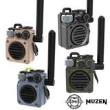 【direct！choice】最新モデル第3世代！ MUZEN Wild mini Gen3 第三世代 Bluetoothスピーカー FMラジオ パワーバンク コンパクト ワイヤレス スピーカー ポータブル 防水 IPX5 ミリタリー アウトドア 防水 ソロ タフ 頑丈 キャンプ グランピング フラッシュライト ミューゼン ワイルドミニ