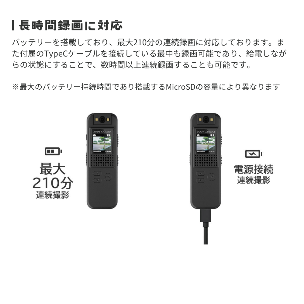 エアリア ボディカメラ WE-CAM ウィーカム ウェアラブルカメラ  高画質 長時間録画 小型軽量 夜間撮影 音声録音 証拠記録 防犯 警察 警備 ドライブレコーダー スポーツカメラ アウトドア 旅行