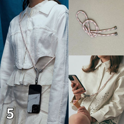 M.Craftsman YogglePro2 ヨグール スマートフォンストラップ ストラップカード ネック ショルダー 首かけ ネックストラップ ショルダーストラップ iPhone エムクラフトマン 高級感 おしゃれ かわいい かっこいい