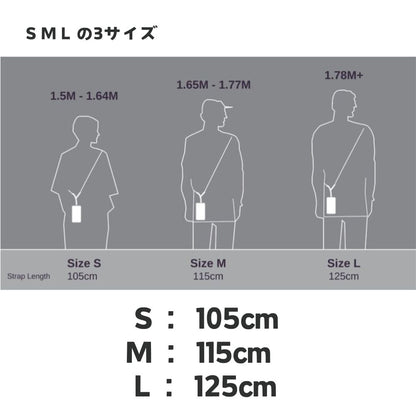 M.Craftsman YogglePro2 ヨグール スマートフォンストラップ ストラップカード ネック ショルダー 首かけ ネックストラップ ショルダーストラップ iPhone エムクラフトマン 高級感 おしゃれ かわいい かっこいい