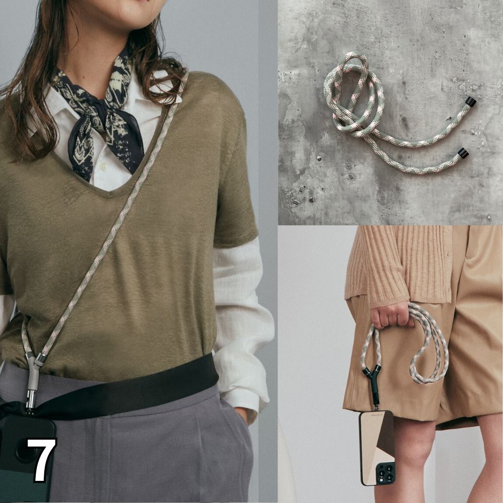 M.Craftsman YogglePro2 ヨグール スマートフォンストラップ ストラップカード ネック ショルダー 首かけ ネックストラップ ショルダーストラップ iPhone エムクラフトマン 高級感 おしゃれ かわいい かっこいい