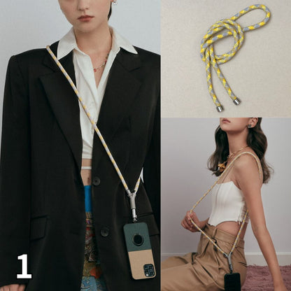 M.Craftsman YogglePro2 ヨグール スマートフォンストラップ ストラップカード ネック ショルダー 首かけ ネックストラップ ショルダーストラップ iPhone エムクラフトマン 高級感 おしゃれ かわいい かっこいい