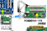 AREA エアリア PCI接続 X2 増設 PCI Express カード 拡張ボードの旧世主 第二章 SD-PECPCiRi2