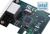 エアリア 増設PCIExpressx1 ギガビットLANカード SD-PEGIN3-B Mr.Anderson Intelコントローラー搭載 インテル IC 小型 ロープロファイル対応