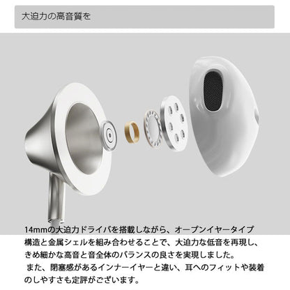 AREA ライトニングイヤホンマイク マルチリモコン搭載 Lightningコネクタ オープン式 シリコンカバー2種付き Made for iPhone / iPad / iPod MFI取得 高音質 14mmダイナミックドライバ搭載 Kyo-ons SD-KE21