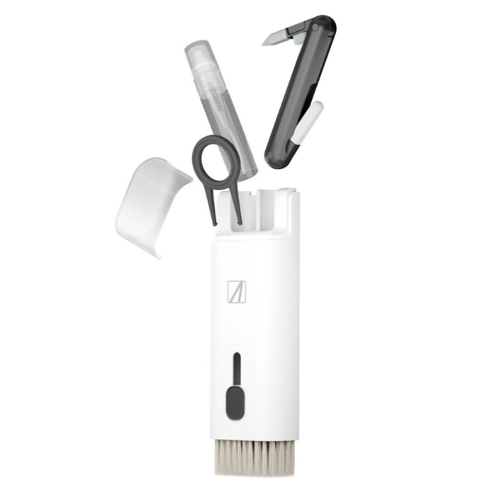 エアリア 7wayクリーニングキット  ナナクリ 7in1 デジモノ掃除に便利な７つ道具を１つに クリーニングクロス 付属