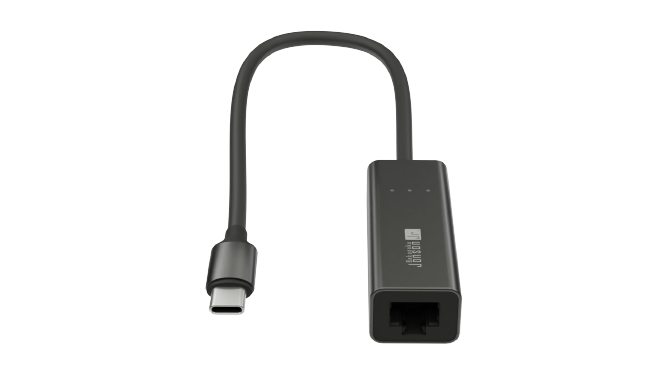 エアリア 有線LANアダプター 2.5ギガビット Type-C接続モデル Bakusoku Jonson Jr.  LEDインジゲーター搭載 SD-C25L-A