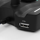 AREA eスポーツチーム SchwarzerLand監修 USB接続ゲーミングマイク 全指向性マイク 96KHz/24bit対応  アンビエントライト搭載 3.5mmイヤホン出力 USB端子 多機能マイク  SD-U2MIC-GA