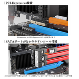 エアリア 【 V6NA kouki  / SD-PE4SA-6P 】PCI-Express x4接続 Asmedia1166コントローラー搭載
