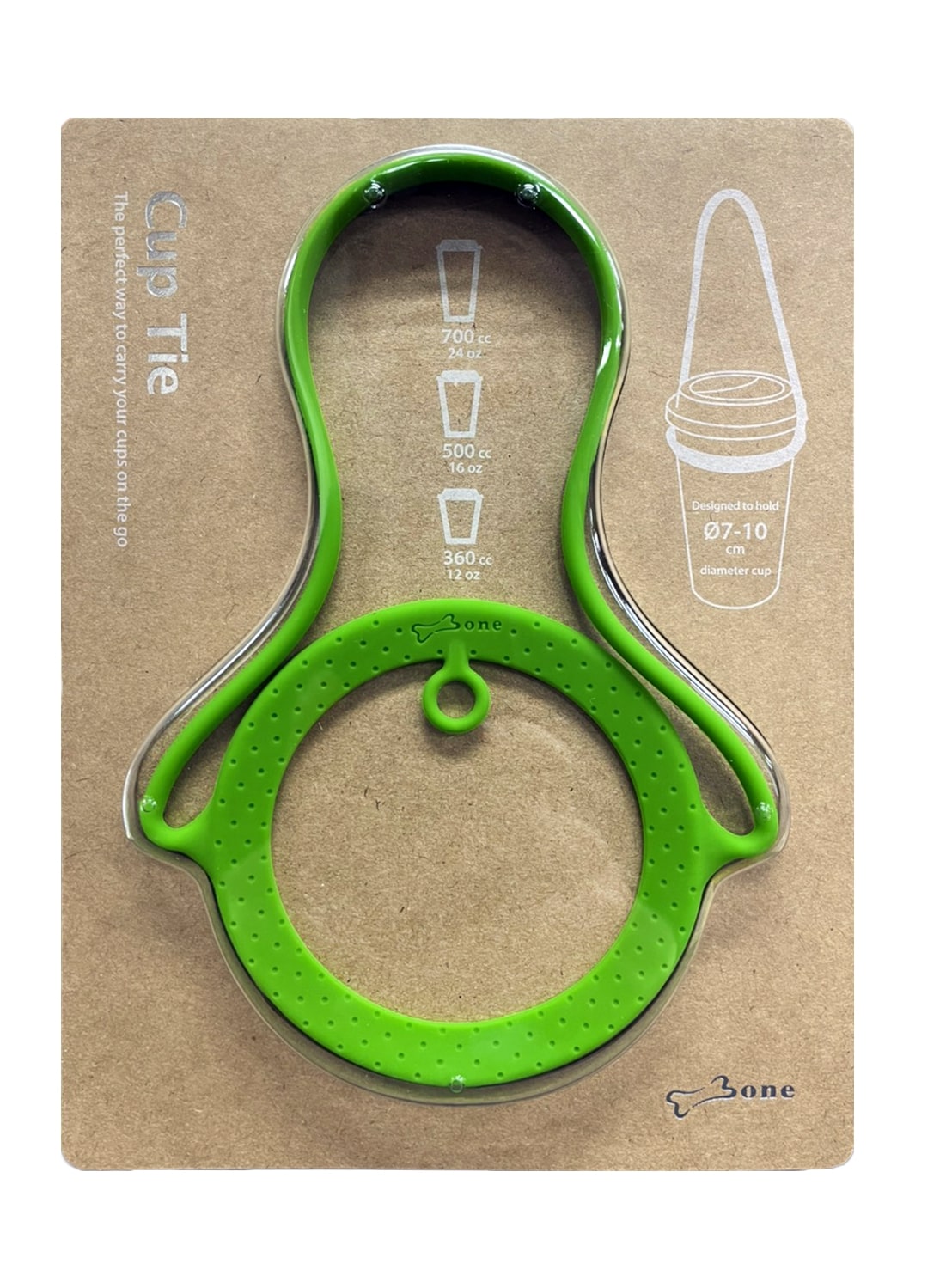 ドリンクホルダー カップホルダー タピオカ 持ち運び コーヒー スタバ シリコン製 タンブラー アイスコーヒー レモネード バナナジュース タピ活 タピる CupTie LF18082 Bonecollection