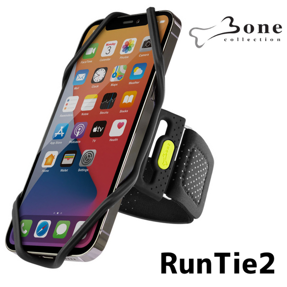 RunTie2 ランニング スマホ アームバンド タッチ操作 指紋認証 洗える 清潔軽量 通気性 簡単着脱 調節可 マルチ対応 スマートフォン用 4.7~7.2インチ適用 iPhone12ProMax 対応 ウォーキング マラソン スポーツ 運動 Bonecollection