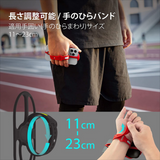BONE Run Tie Handheld2 4.7~7.2インチ対応 ランニング ウォーキング スマホホルダー リストバンド 手首で使用可能 タッチ操作 指紋認証 洗える 軽量 簡単着脱 通気性 iPhone 13 マルチ ハンドヘルド Bonecollection