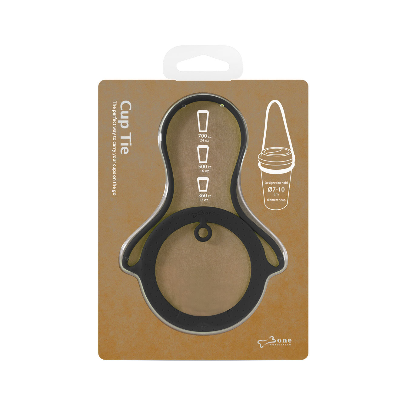 ドリンクホルダー カップホルダー タピオカ 持ち運び コーヒー スタバ シリコン製 タンブラー アイスコーヒー レモネード バナナジュース タピ活 タピる CupTie LF18082 Bonecollection