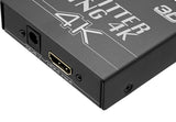 AREA 4K対応 HDMI分配機 HDMI出力信号を２つに分配 SD-BHD2SP3（スプリッターキング4K）