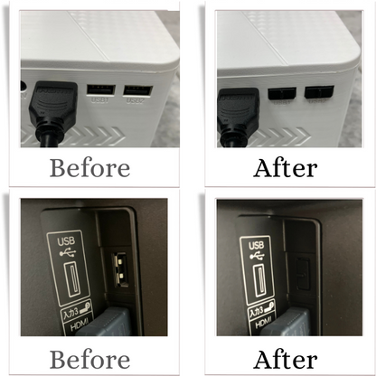 USBポート防塵キャップ 5個セット 防塵対策 ラバー製 つまみが付 ゲーム機 デスクトップ ノート パソコン エアリア＠サプライ品