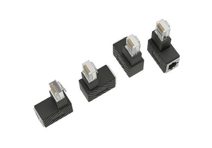 エアリア 世田谷電器シリーズ LAN角度変換アダプター 中町2丁目～５丁目  金属端子 カテゴリー6A対応 LANの向きを変えたい 90度に角度変換 ゲーム機 パソコン配線の整理整頓