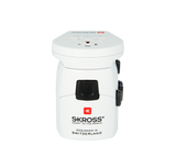 【direct!特典あり】 SKROSS PRO World USB ワールドトラベルアダプタ 世界220ヶ国以上で利用可能 USB1ポート ヒューズ アース搭載で高い安全性 PRO World USB / 1302530