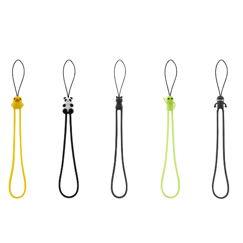 BONE STRAP ストラップ 上質なシリコンで 付けるモノを傷つけない優しい ストラップ ダックアヒル キャット ネコ 猫 パンダ 忍者 エイリアン 宇宙人 かわいい スマホ APP2 AirPodsPro第2世代 鍵 カメラ バッグ ポーチBonecollection Bone ボーン