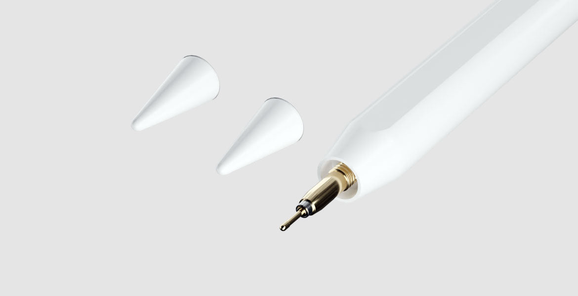 【新色追加】 エアリア iPad専用 極細 充電式タッチペン 細い線も楽々で、リアルタイムで書ける。ペン先1.5mm アクティブ タッチペン【 MS-APTP01 】 アイパッド 最大8時間動作 オートON OFFエアリア