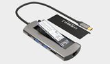 AREA TypeC接続 多機能マルチアダプタ 5in1 GigaBit LAN USB3.0×2ポート PowerDelivery (60Wまで) M.2SSDケース WindowsとMac両対応 テレワーク M2COMBO 超複合体部隊 FIVE RANGER　SD-M2COMBO