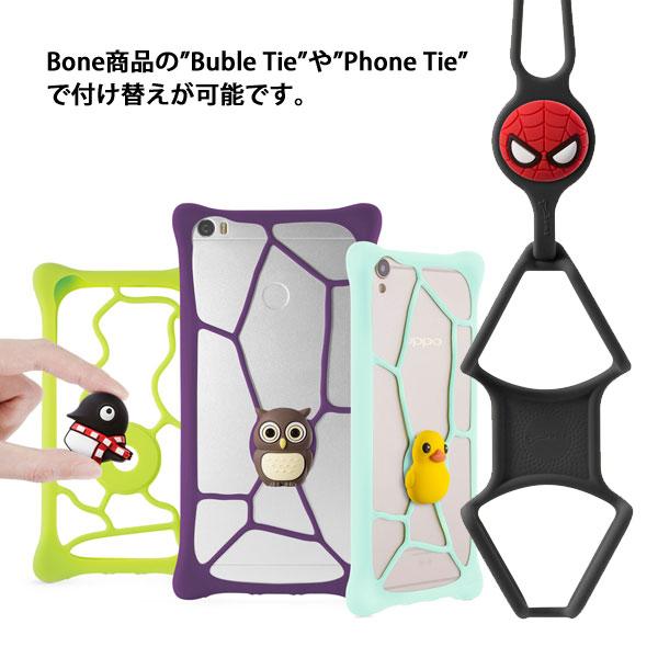 オプション品！ チャームボタン  BubbleTie PhoneTie CupTie マルチケース用  かわいい MARVEL スパイダーマン アイアンマン Bone Charm LF16201 Bonecollection