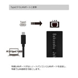 AREA TypeC接続 2.5ギガビット 有線LANアダプター 変換アダプター 有線LANポート 2.5ギガ転送が可能なTypeC接続LANアダプタ テレワーク Bakusoku Johnson SD-UC25GLAN